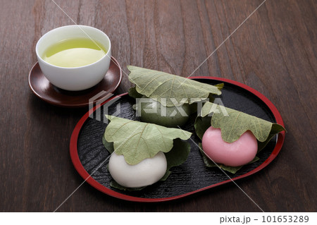 美味しそうな柏餅 美味しそうな柏餅 101653289