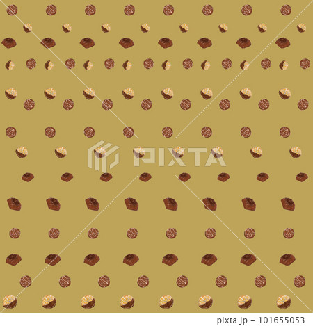 チョコレートパターン 101655053