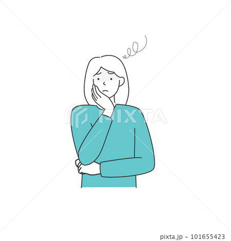 Feeling worried and frustration concept. Young irritated frustrated woman Feeling worried and frustration concept. Young irritated frustrated woman 101655423