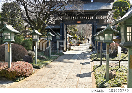 川口散歩：密蔵院　真言宗智山派　山門　川口市安行原 101655779