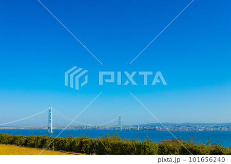 明石海峡大橋の見える風景 明石海峡大橋の見える風景 101656240