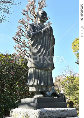 川口散歩：密蔵院　真言宗智山派　興教大師像　真言宗中興の祖　川口市安行原 101656585