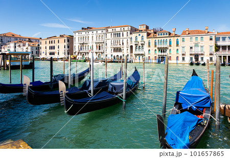 Picturesque view of Venice Grand Canal 101657865