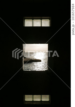 Remote and isolated hidden island Aogashima island in Tokyo, Japan Remote and isolated hidden island Aogashima island in Tokyo, Japan 101657984