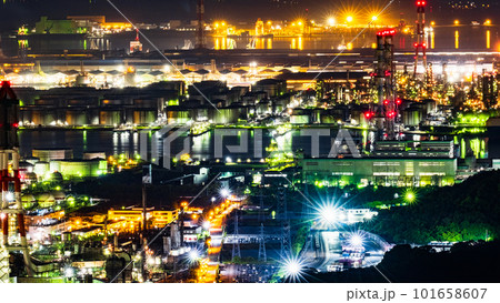 工場夜景（水島コンビナート） 101658607