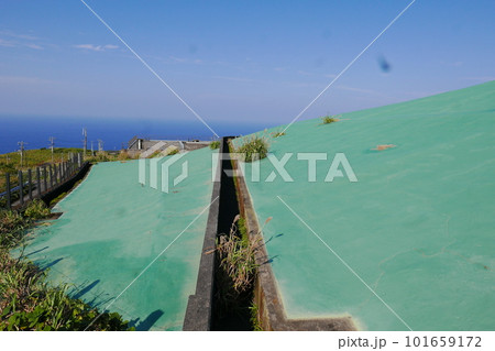 Remote and isolated hidden island Aogashima island in Tokyo, Japan Remote and isolated hidden island Aogashima island in Tokyo, Japan 101659172
