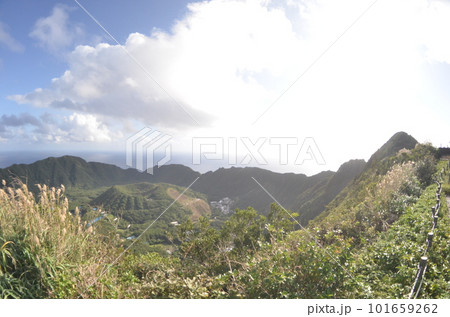 Remote and isolated hidden island Aogashima island in Tokyo, Japan Remote and isolated hidden island Aogashima island in Tokyo, Japan 101659262