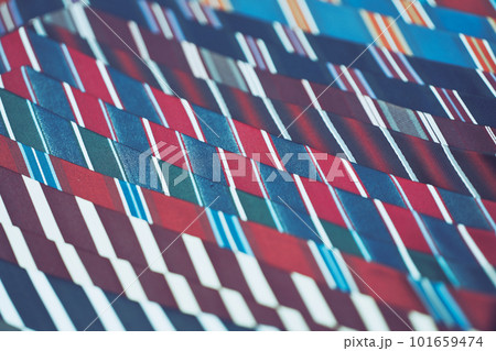 カラフルなネクタイ カラフルなネクタイ 101659474