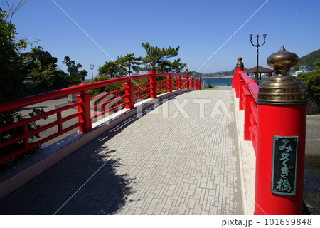 葉山 森戸大明神とみそぎ橋 101659848