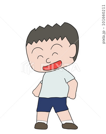 立ち姿男の子 101660211