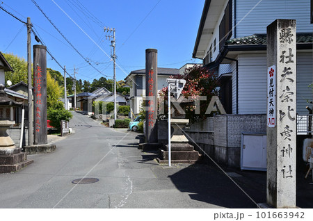 見付天神 矢奈比賣神社 参道 見付天神 矢奈比賣神社 参道 101663942
