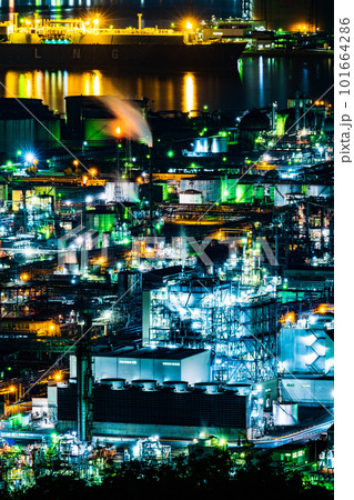 工場夜景（水島コンビナート） 101664286