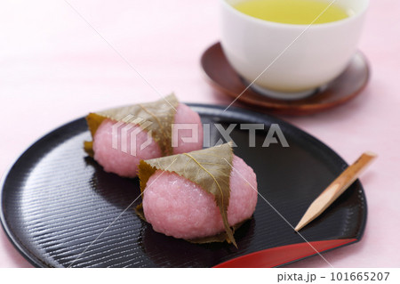 美味しそうな桜餅 美味しそうな桜餅 101665207