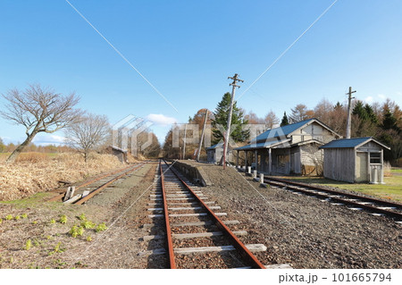 北海道　別海　旧標津線奥行臼駅 101665794