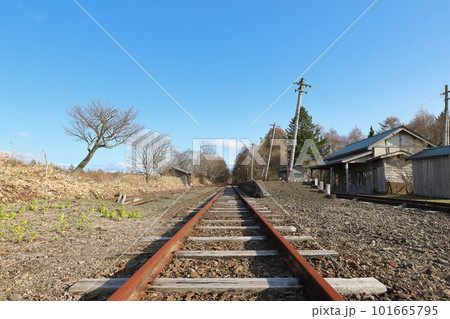 北海道　別海　旧標津線奥行臼駅 101665795