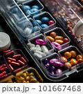 Colorful Medication Packaging in Various Shapes 101667468