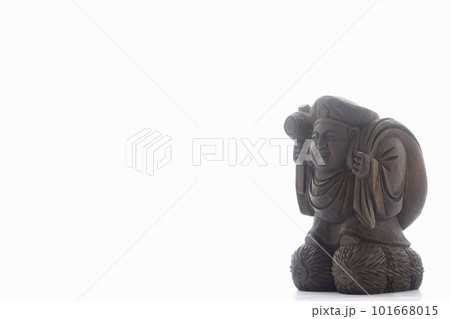 大黒様の木像 七福神 幸運金運の象徴6 101668015