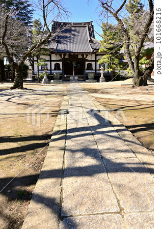 川口散歩：実相寺　日蓮宗　本堂　川口市領家 101668216