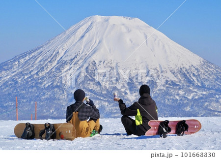 ニセコから羊蹄山という絶景に乾杯 ニセコから羊蹄山という絶景に乾杯 101668830