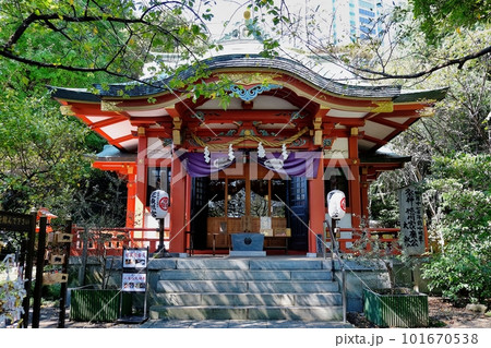 東京都港区　芝東照宮　拝殿 101670538