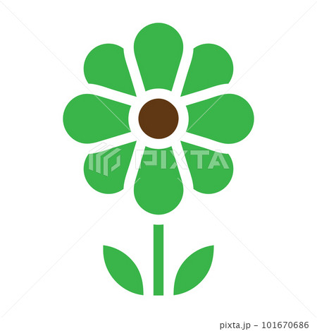 easter icon set solid green style illustration vector element and symbol perfect. 101670686