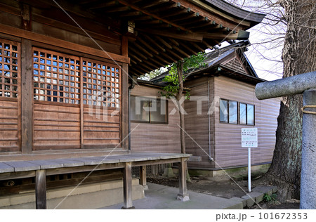 川口散歩：領家稲荷神社　本殿　川口市領家 101672353