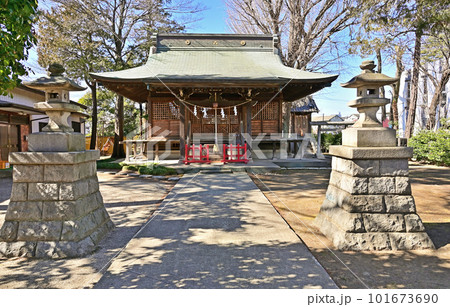 川口散歩:領家稲荷神社 社殿 川口市領家 川口散歩:領家稲荷神社 社殿 川口市領家 101673690