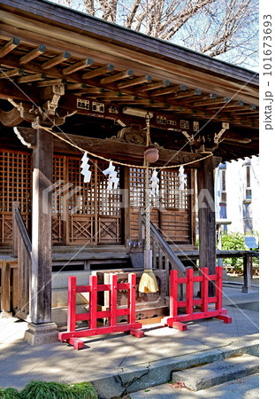 川口散歩:領家稲荷神社 社殿 川口市領家 川口散歩:領家稲荷神社 社殿 川口市領家 101673693