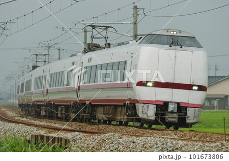北陸本線 西高岡ー高岡 北越急行 683系8000番台 N03編成 はくたか 北陸本線 西高岡ー高岡 北越急行 683系8000番台 N03編成 はくたか 101673806