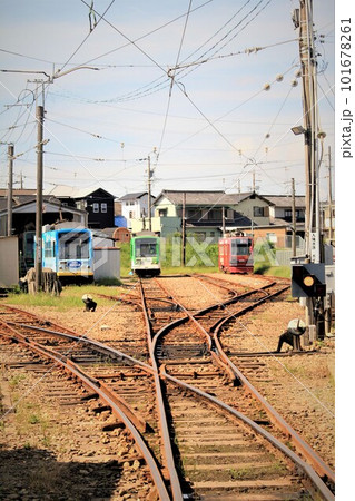 豊橋鉄道赤岩口車両区 豊橋鉄道赤岩口車両区 101678261