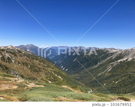 北アルプスをテント泊で縦走 101679952