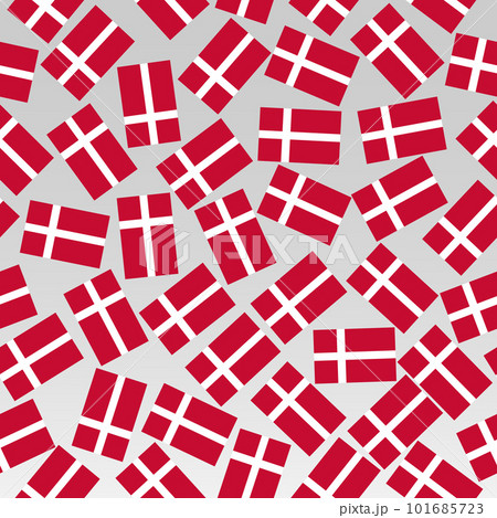 Bright pattern with flag of of Denmark. Happy Denmark day background. Bright illustration. Bright pattern with flag of of Denmark. Happy Denmark day background. Bright illustration. 101685723