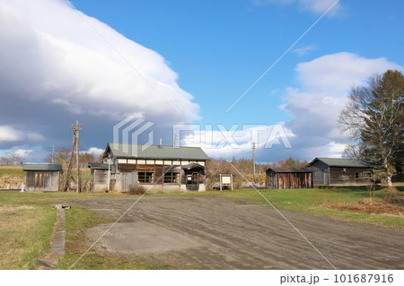 北海道　別海　旧標津線奥行臼駅 101687916