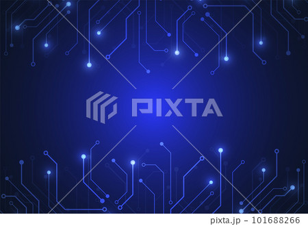 Abstract digital background with technology circuit board texture. Electronic motherboard illustration. Communication and engineering concept. Vector illustration Abstract digital background with technology circuit board texture. Electronic motherboard illustration. Communication and engineering concept. Vector illustration 101688266