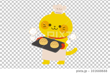 麵包師的貓的插圖 101688688