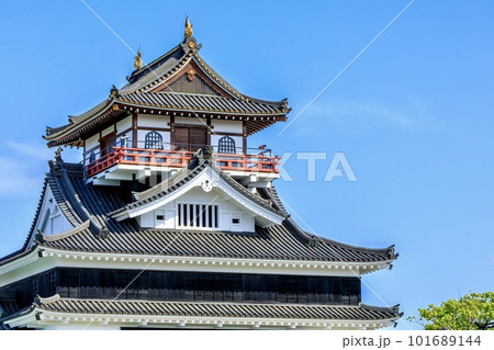 清須市、清洲城の模擬天守 101689144