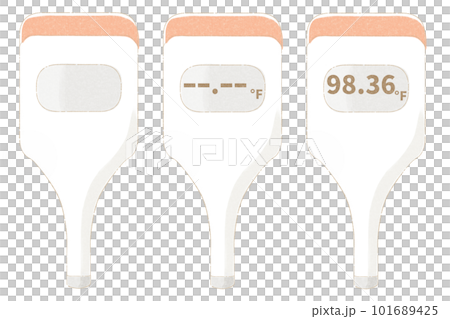 婦人用電子体温計のセット 華氏 婦人用電子体温計のセット 華氏 101689425