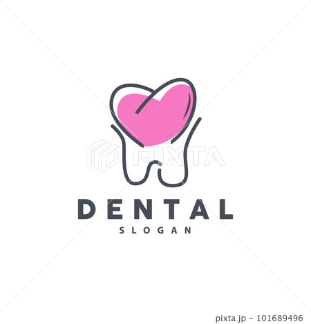 Tooth logo, Dental Health Vector, Care Brand Illustration Tooth logo, Dental Health Vector, Care Brand Illustration 101689496