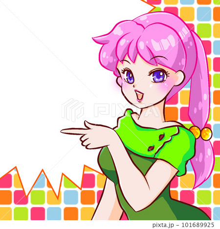 紹介・案内する女性 101689925