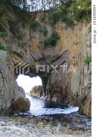足摺岬公園・白山洞門(高知県・土佐清水市) 足摺岬公園・白山洞門(高知県・土佐清水市) 101690904