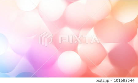 オーロラレインボーのゆるふわ背景「AI生成画像」 オーロラレインボーのゆるふわ背景「AI生成画像」 101693544