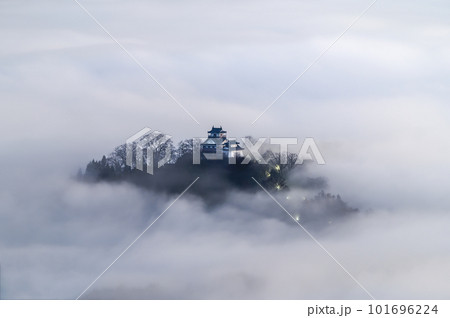 天空の城　越前大野城 101696224
