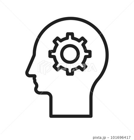 Logic icon vector image. Suitable for mobile apps, web apps and print media. 101696417