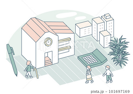会計作業と町の経済 101697169