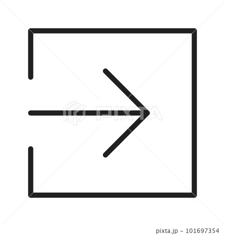 Input Symbols icon vector image. Suitable for mobile apps, web apps and print media. 101697354