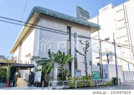 東京都江東区 晴天の江東区芭蕉記念館 東京都江東区 晴天の江東区芭蕉記念館 101697829