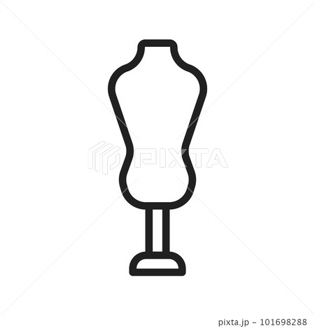 Dummy icon vector image. Suitable for mobile apps, web apps and print media. 101698288