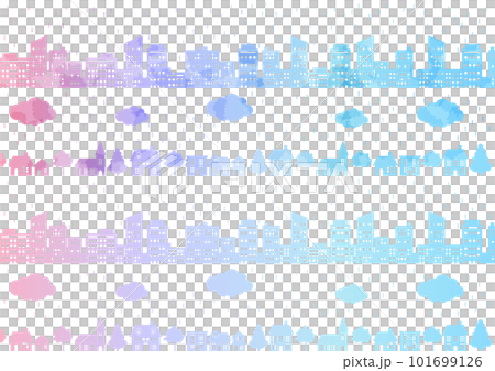 雨季城市景觀剪影集 101699126