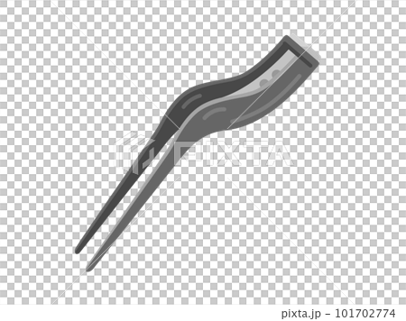 耳かき用のピンセットのイラスト 101702774