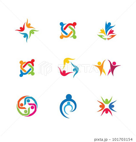 Teamwork vector icon 101703154